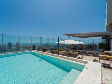 ESPECTACULAR PH DE LUJO CON 4 HABITACIONES, PISCINA Y GRAN TERRAZA EN SAN ISIDRO