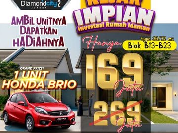 Premium Strategis, Rumah Baru di Sidoarjo Harga Murah