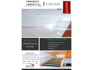 ¡¡¡VENTA!!! INMUEBLE COMERCIAL - UMACOLLO