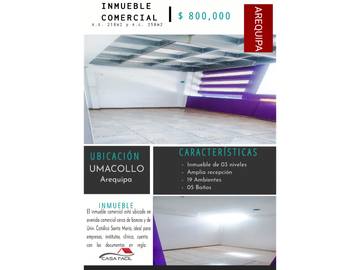 ¡¡¡VENTA!!! INMUEBLE COMERCIAL - UMACOLLO