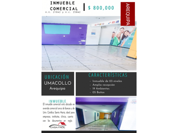 ¡¡¡VENTA!!! INMUEBLE COMERCIAL - UMACOLLO