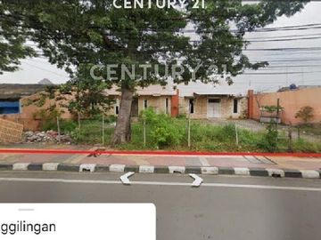 Tanah Komersial Bonus Bangunan Jl Raya Penggilingan LT 1177m