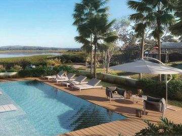 Apartamento 1 dormitorio con terraza en Playa Mansa Parada 39