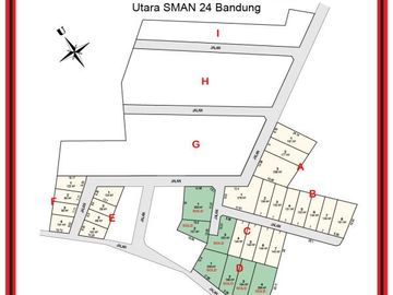 DISKON 25% : Kavling Dekat Ujung Berung Townsquare, Include Fasum