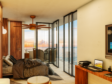 Penthouse Frente al Mar en Venta en Santa Clara,Yucatan