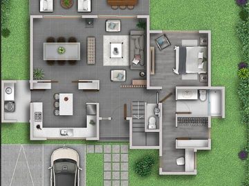 Casa en arriendo Condominio Bosques de Nogales, Machalí