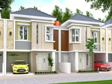 Rumah baru dalam perumahan Cluster di Yogyakarta
