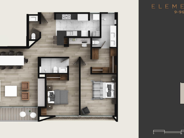 apartamento en venta en chico norte. Cod V261123