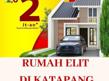Rumah Unik di Katapang dekat Pasar Cikambuy