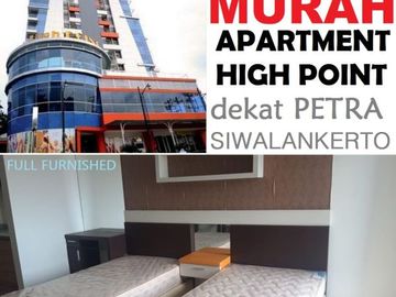 Apartment HIGH POINT Dkt kampus Petra Siwalankerto Kutisari