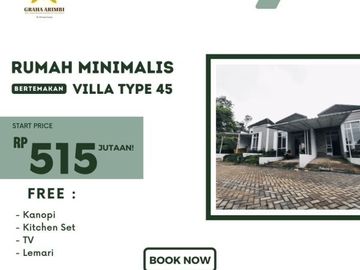Dijual Perumahan Type 45 Free Kanopi , Kitchen set , dll di Graha Arimbi Salatiga