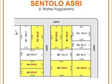 Tanah Jogja Sentolo 1 Jt-an, SHM AJB Siapa Bangun