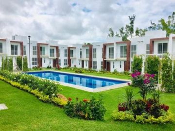 Hermosa Casa en condominio con Alberca Jiutepec