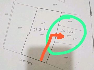 Tanah Zona Industri Lokasi Strategis Luas 6848  M2 Karawang Barat