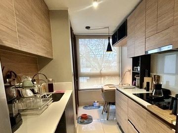 Departamento en venta de 3D/2B estacionamiento Ñuñoa - Lyon