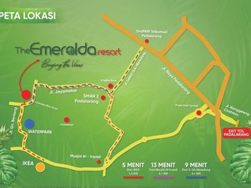 THE EMERALDA RESORT KPR DP 10 JUTAN SAJA PADALARANG