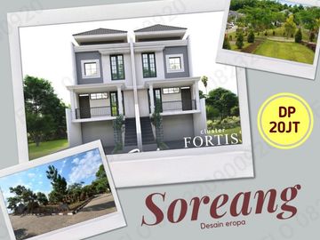HUNIAN ELEGANT CLASSIC di Soreang Bandung Selatan Lingkungan Asri dan Sejuk Cicilan Flat Promo BPJS