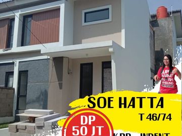 Rumah STRATEGIS belakang METRO SOEKARNO HATTA DP 50jt