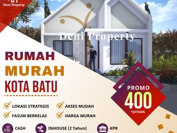Promo Dijual Murah Rumah Villa Skypark Resort dekat Alun Alun Batu