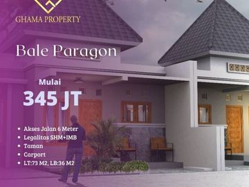 Dijual Rumah Modern Klasik Murah Hanya 250 meter dari Jalan Jogja-Solo