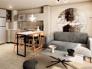 Depto. NUEVO , Plug n Play en Santiago Centro