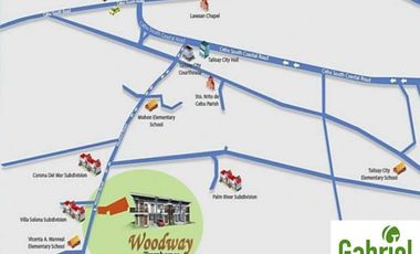 Luxurious Single Houses in Woodway Townhomes Talisay