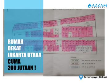RUMAH STRATEGIS TARUMAJAYA DEKAT KE JAKARTA UTARA