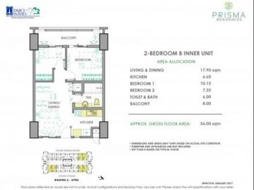 Invest Now!! Prisma Residences, Soon toRise 3BR Resort Condo