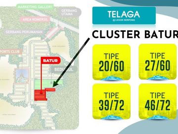 Cluster Batur @Telaga Legok Desain Modern di Legok Tangerang