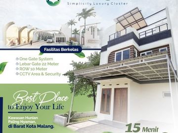 Rumah Murah 3 Lantai 300 Jutaan Di Pesona Losari Wagir