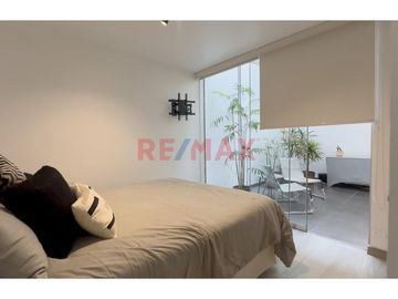 🌿 Exclusivo Departamento Amoblado En Surco | Primer Piso + Terraza Privada + Cochera 🚗
