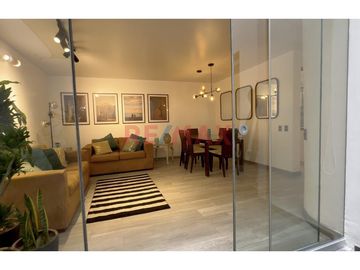 🌿 Exclusivo Departamento Amoblado En Surco | Primer Piso + Terraza Privada + Cochera 🚗