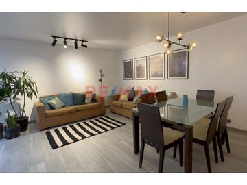 🌿 Exclusivo Departamento Amoblado En Surco | Primer Piso + Terraza Privada + Cochera 🚗