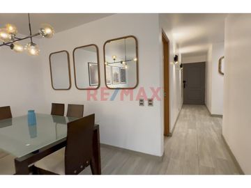 🌿 Exclusivo Departamento Amoblado En Surco | Primer Piso + Terraza Privada + Cochera 🚗
