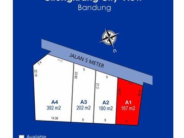 Area Girimekar Tanah 1 Jutaan/M2 Bonus View Bandung