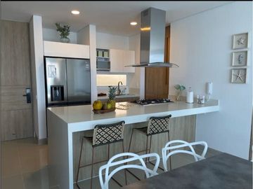 VENTA APARTAMENTO AMOBLADO EN RESERVA DEL MAR - SANTA MARTA