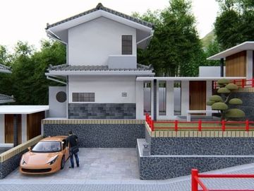 Bonus Furnish LIMITED Rumah Jepang 2LT di Cimahi Cipageran Jarang Ada