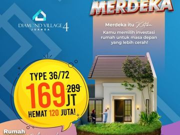 Paling Elegant, Wa 08213993----, Rumah Cluster Di Sidoarjo, Diamond Village Juanda 4
