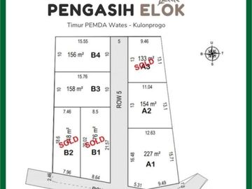Kavling Dekat Tugu Pensil; 500m Jalan Wates-Jogja, SHM