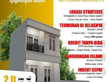 Rumah Murah 2 Lantai 400jutaan Kota Depok