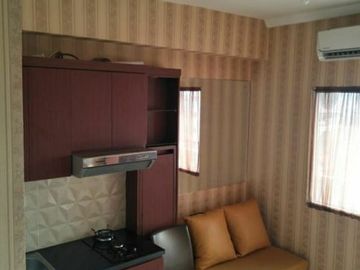 Apartemen green pramuka bulanan full funish dan wifi ready