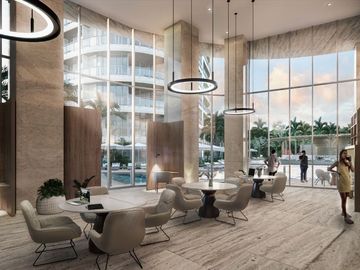 Condominio amplio de 2 recamaras con terraza panorámica en venta Cancún.