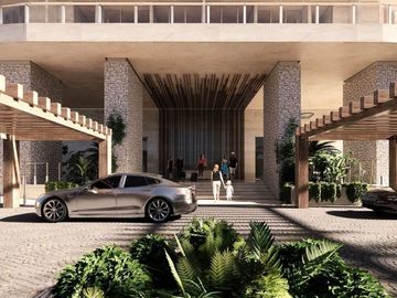 Condominio amplio de 2 recamaras con terraza panorámica en venta Cancún.