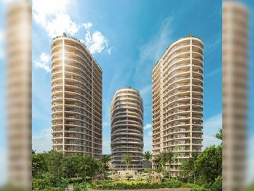 Condominio amplio de 2 recamaras con terraza panorámica en venta Cancún.