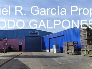 Galpón 6100m2 S/lote 7750m2 Zona Industrial