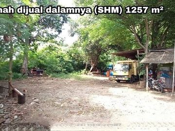 Tanah Strategis Samping Masuk Apartemen Samawa Pondok Kelapa Jakarta Timur