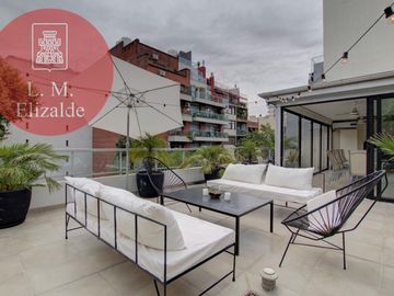 Ciudad de la Paz y Santos Dumont - Dúplex 3 amb c/terraza Única y cochera doble - Venta