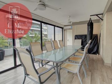Ciudad de la Paz y Santos Dumont - Dúplex 3 amb c/terraza Única y cochera doble - Venta