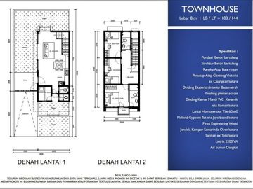 Rumah Baru Modern Minimalis