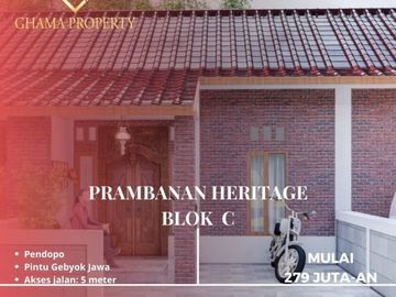 Eksklusif Rumah Etnik Jawa, Sisa 3 UNIT Saja! Pesan Sekarang!